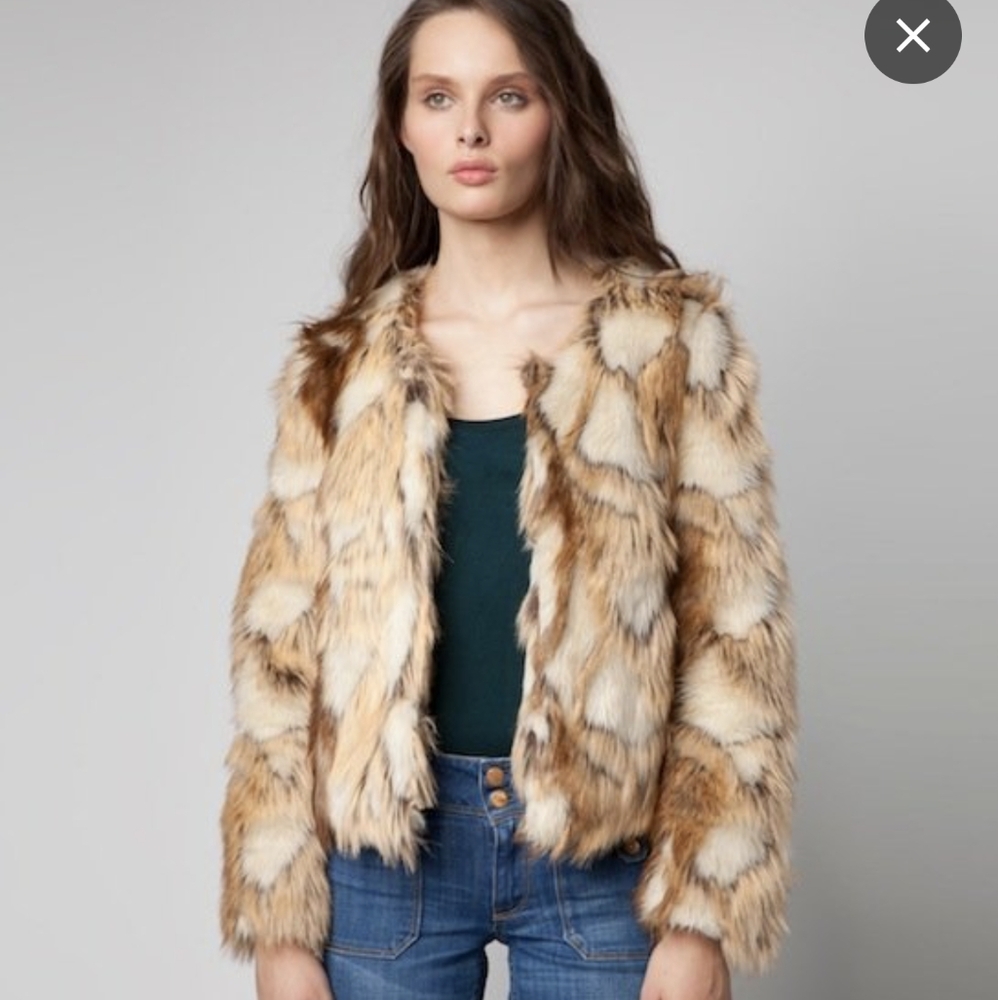 Korean Faux fur jacket